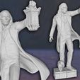 0.jpg Argus Filch Harry Potter Action Figures Custom 3D Print Model