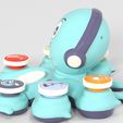 Retopo12_0004.jpg likid Octopus Rock'n'Roll,Learning,Music Enlightenment,Early Developmental Toy