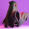 ghost02.png Finger Puppets Collection - Halloween Pack 1 3D print model