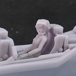 1/72 Misa SDF Space Suit Pilot Figure