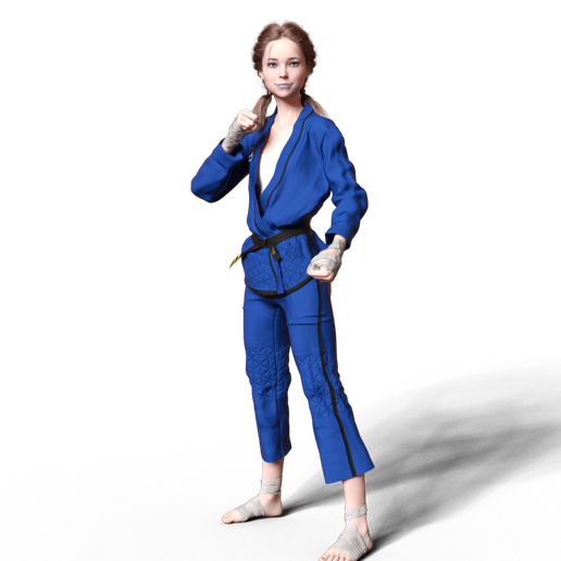 karate-girl-1.png Fichier STL fille du karaté・Modèle pour impression 3D à télécharger, gigi_toys