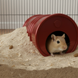 RDH_BG.png Rodent Drum House - 3D Printable Pet Hideout for Hamsters and Small Pets