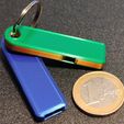 Comparison_q.jpg Free STL file Loud and compact Whistle for your Keychain・3D printing template to download