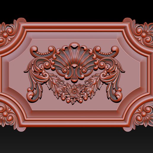 Ornate_-1.jpg Cadre classique orné en relief