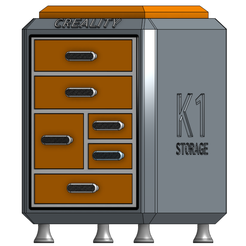 K1-MAIN.png K1 Max | K1 | K1C Storage - 6 Drawers, Removable Lid for added Space Designed by Adam