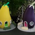 004B.jpg CUTE FAIRY HOUSE V7  - THE EGGPLANT! No Supports needed!