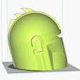image 5.JPG Mandalorian Helmet customized (with spikes)