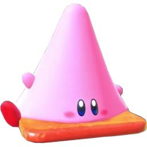 STL file Kirby cone Kirby and the Land・3D print