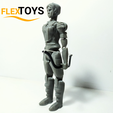 Katnis-1.png STL file Flexi Action Figure: Katnis Performance (Hunger Games 1/2)・Model to download and 3D print, FlexToys