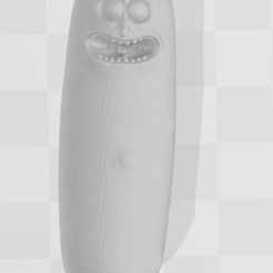 picklekey.png STL file pickle rick key chain・3D printer design to download