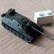 ASU85_1-160.jpg Free STL file ASU-85 soviet airborne self-propelled gun (1-160)・3D printer design to download