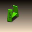 fix bat qx95.JPG Download STL file lipo fixation 1S 600mAH for QX95 • 3D print design, corto_maltese