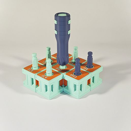 🪛 ToolCore Modular Driver System・ STL File for 3D printing・Cults