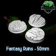 50mm.png Fantasy Ruins - 50mm Set
