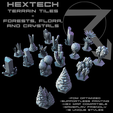 HEXTECH-Terrain-Tiles-Forests,-Flora-and-Crystals.png HEXTECH - Terrain Tiles - Forests, Flora, and Crystals (Battletech Compatible Hex Terrain)