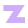 Z.stl STAR WARS LETTERS AND NUMBERS (2 colors) LETTERS AND NUMBERS | LOGO