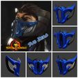 SOM.jpg Sub Zero mask from Mortal Kombat 11 - Seeker of mythologies