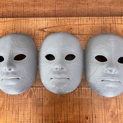 311144759_1885851281752913_64777944541266590_n.jpg STL file 3 Ninjas Masks Rocky, Colt and Tum Tum・3D printable model to download, BlackGorillaArmory
