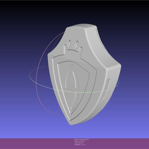 Evangelion Rebuild Rei Backpack 3D model