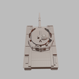 7.png Tanque Action X - Modelo de tanque pesado experimental para impressão 3D