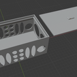 BoxKabel.png Scatola impilabile per l'organizzazione dei cavi / Stackable cable organizer box