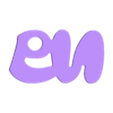 FACE EN.STL Prenom lumineux / Lighting Name "Maewenn