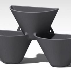 wall flower pot 2.jpg wall pot with 3 compartments