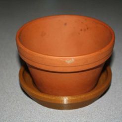 IMG_2087.JPG Free STL file Pot, with Tray・Model to download and 3D print