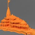 Full_combined_Ram_Temple_HQ_Base_250mm_FLAG-(v3~recovered)11.jpg Ayodhya Ram Temple - NO SUPPORTS REQUIRED!