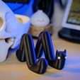 TubeCat_Holoprops-7.jpg Fichier 3D Organisateur de bureau Goth Cat - Print-in-Place・Modèle à imprimer en 3D à télécharger