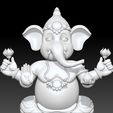 011.jpg Ganesha estátua de deus 3d imprimível