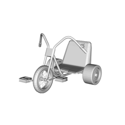 screenshot_2.png Fichier STL Le tricycle de Danny Torrance・Objet pour imprimante 3D à télécharger