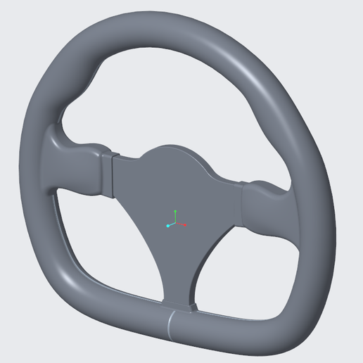 VOLANT MOMO MOD.27 D270 – Modèle 3D
