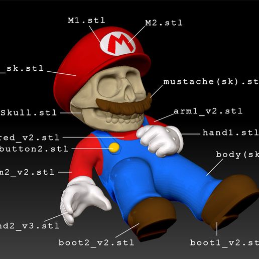 asm2.jpg Mario Style Skeleton Pencil Holder 🪠💀