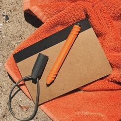 efea1d58228f27f98e5eab2748339165_preview_featured.jpg Fichier STL gratuit Stylo Bungee Pen・Objet à télécharger et à imprimer en 3D