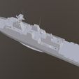 tbrender009.jpg Diponegoro class corvette Low-poly 3D model
