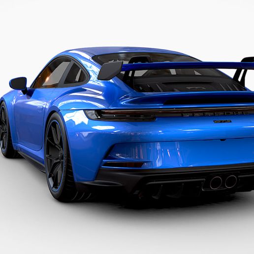 🚗 Porsche 911 GT3 – 3D Printable・ STL File for 3D printing・Cults