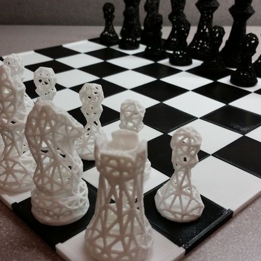 SNAP fit chess/game board 3D model