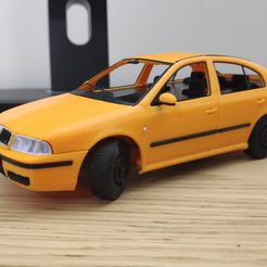 001.jpg Файл STL Škoda Octavia I Facelift 1:24・Модель 3D-принтера для скачивания