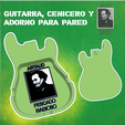 ARTAUD.png GUITAR, ASHTRAY AND/OR ARTAUD WALL ORNAMENT BY THE GREAT SPINETTA