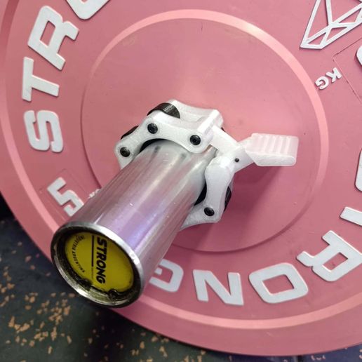 Collar to hold discs for Olympic bars - 3D model önizlemesi