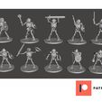 e1128731dadbb4123eed8e0eccbed20a_display_large.jpg Skeleton Beastman Warriors - Melee Dog Soldiers