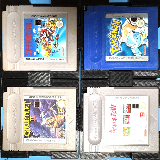 👦 Modular Game Boy Cartridge Holder – Organize & Display Your ...