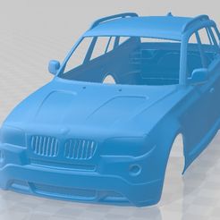BMW-X3-E83-2003-1.jpg 3D file BMW X3 E83 2003 Printable Body Car・3D printable design to download