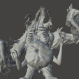 9a.png BRUTE NECROMORPH - DEAD SPACE REMAKE  BOSS - ULTRA HIGH DETAILED MESH - HIGH POLY STL FOR 3D PRINTING