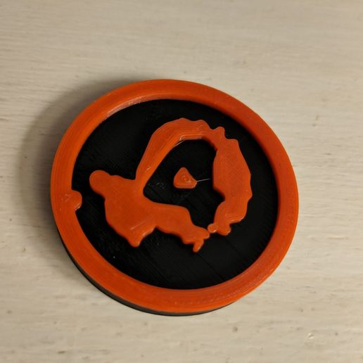 Left 4 Dead Coin 3D model