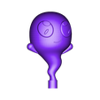 Ghost_Pumpkin_Top.STL Fichier STL gratuit Figurine fantôme de citrouille・Design pour imprimante 3D à télécharger
