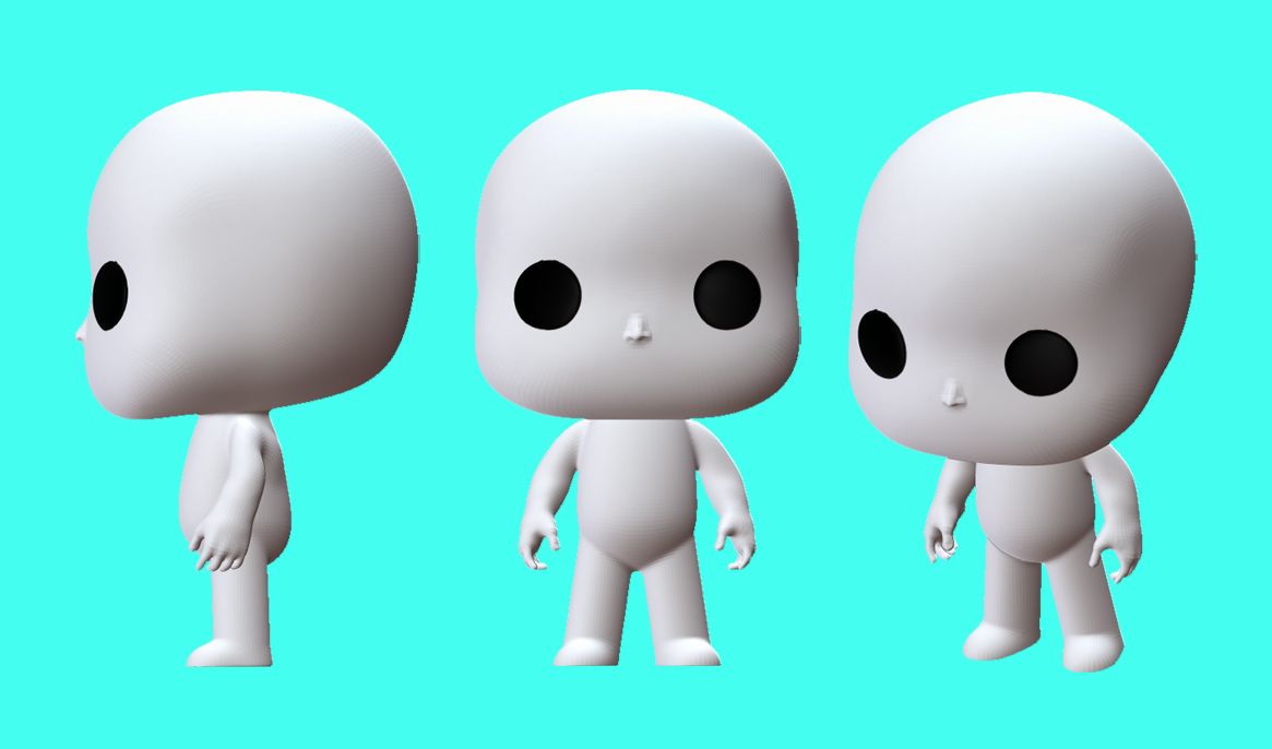 Funko 3d model