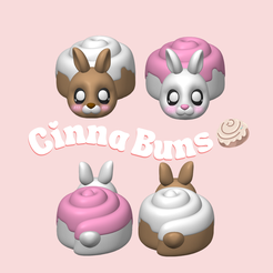 Grey-red-pastel-aesthetic-cake-and-bakery-logo-brand-1.png Cinnabun Flexi - Print in Place Kawaii