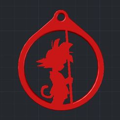 Captura-de-pantalla-2022-03-23-220258.jpg STL file GOKU KEYCHAIN・3D printable model to download